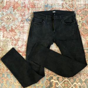 Paige mens denim black jeans
